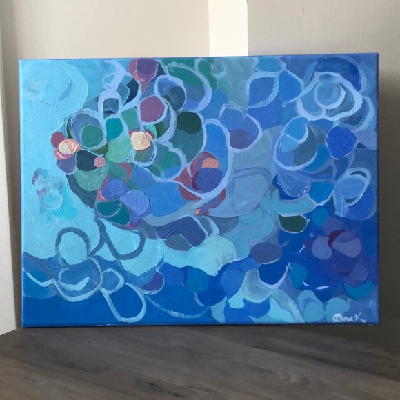 dkpaintings Other - Original Abstract Acrylic Painting on Canvas